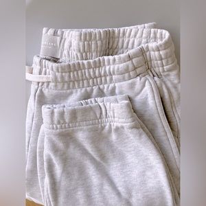 Everlane Track Jogger Sweat Pant Size Large Heather Grey